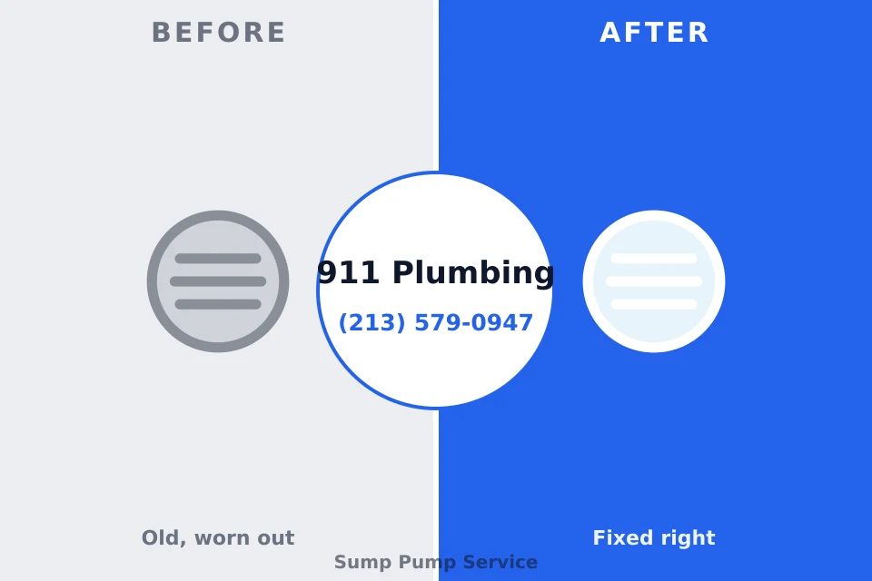 Before and after: plumbing repair Woodworth, LA